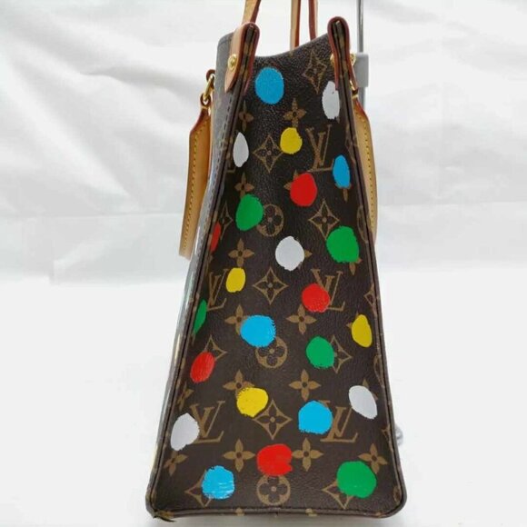 100% Authentic  Louis Vuitton OnTheGo MM Browns Monogram Tote Bag - Picture 4 of 16